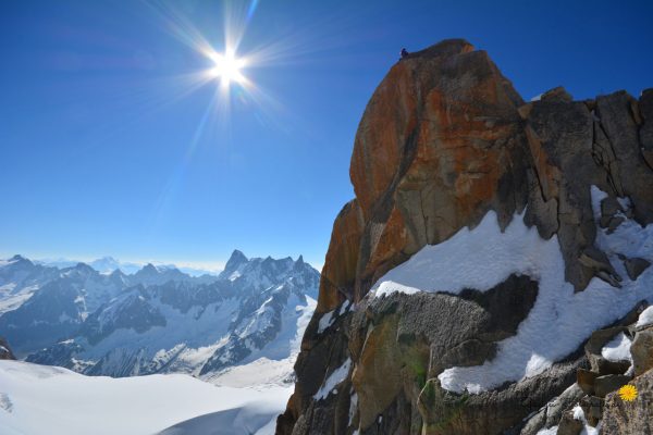Blick vom Aiguille du Midi - Frankreich